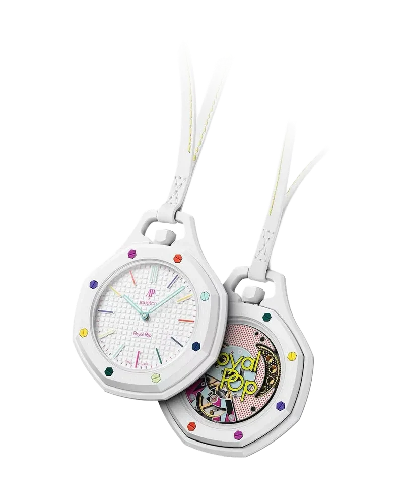 Swatch Audemars Piguet Royal Pop Watch Huit Blanc